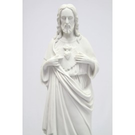 Vittoria Collection 25" Sacred Heart of Jesus Catholic Religious Italian Statue Sculpture Figurine Figure Made in Italy Indoor Outdoor Garden