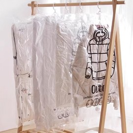 Clothing storage compression pack hanging type vacuum pack valve type Vacuum plastic pack compressor 2ea