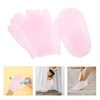 ORFOFE 2pairs Elastic Moisturizing Gloves and Socks Set Overnight Spa