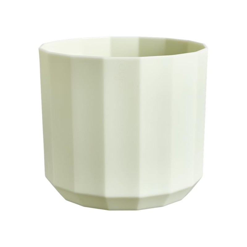 Elho Facet Round 17cm Vasi per Piante - Tea Green