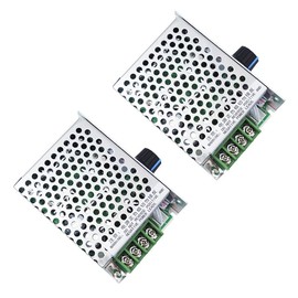 2PCS 12V-80V 30A DC Motor Speed Controller PWM Variable Speed Regulator Governor Switch CCM6DS with Speed Control Knob