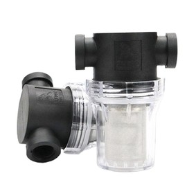 Water Pipe Irrigation Filter Household Water Purification Filter Transparent Mesh Pipeline Pre Filter Strainer