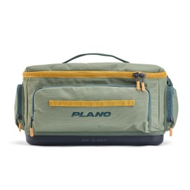 Plano Weekend 3700 Tackle Bag, Cutting-Edge Fishing Tackle Bag, Molded Waterproof Base, Spacious Storage, Die Cut Tool Sleeves, Daisy Chain Attachment Points