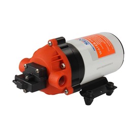 SEAFLO 12V 1.8 GPM 31-Series DC VITON Diaphragm Pump Self-Priming High-Pressure Water Pump for RVs, Boats, Agriculture, and Cleaning with Built-in Pressure Switch