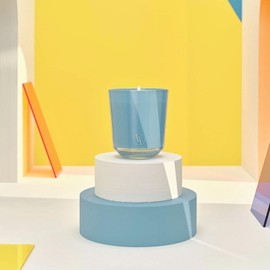 Bougies La Francaise - French-Made Scented Candle Jar - Blue Monoi - Made in France, 200 Grams, 40-Hour Burn Time - ‎3.35 x 3.35 x 3.76 inches