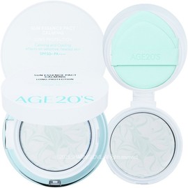 Age 20's Sun Essence Pact Calming Long Protection (Main Product: 12.5g + Refill: 12.5g) / 에이지투웨니스 선 에센스 팩트 카밍 롱프로텍션 본품12.5g+리필12.5g