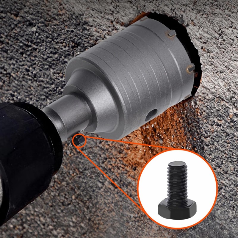 WUWEOT 2 Set 2 1/2 Inch Concrete Hole Saw with
