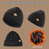Ocatoma Beanie Hat for Men Women Unisex Toque Winter Cuffed