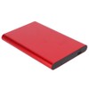 TYPE C Mobile Hard Disk External Red Metal Case for