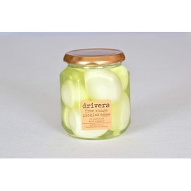 Drivers Free Range Pickled Eggs In Distilled Malt Vinegar Jar, 550 g