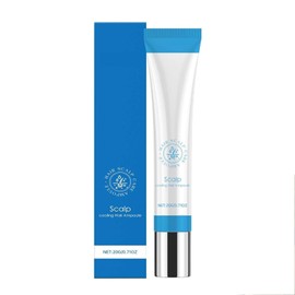 Scalphy Hair Ampoule, 20 ml, Cooling Scalp Essence with 3 Roll Applicator, Non-Greasy Hair Growth Serum