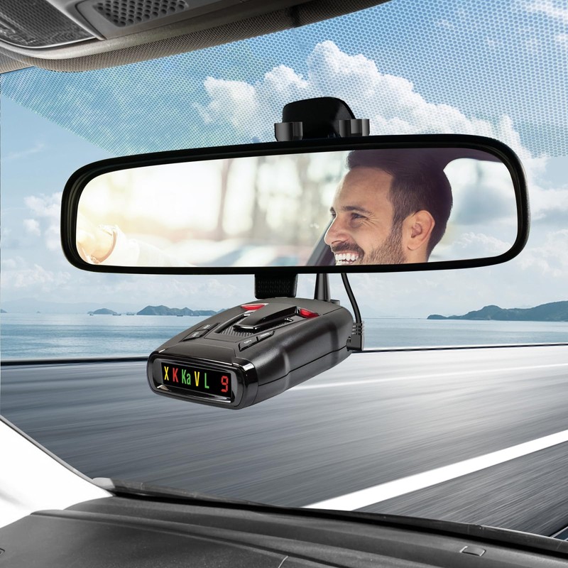 Radar Detector Hardwire Power Cord,Rearview Mirror Plug Cable,with Inline Fuse
