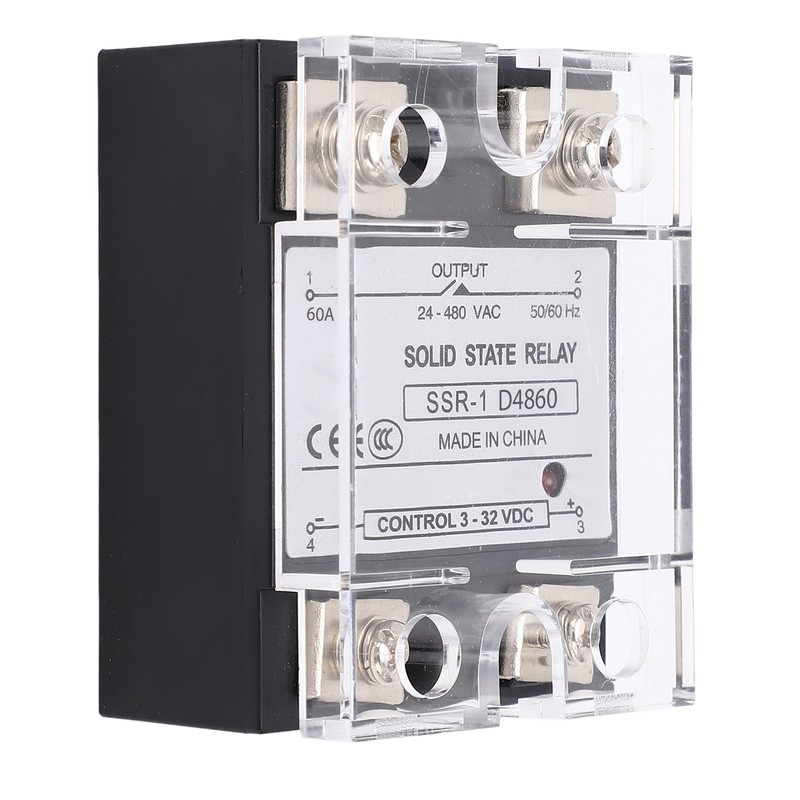 Solid State Relay SSR 3‑32V DC Input to 24‑480V AC