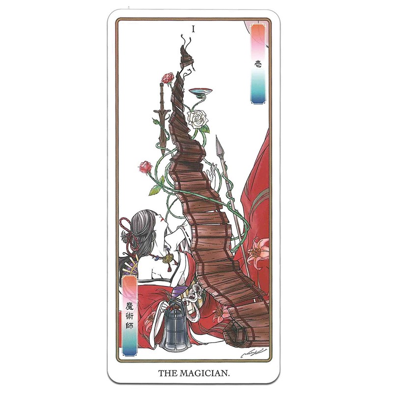 Tarot Cards Divination Japanese Mythology Tarot Land (Drawn by Yamamo
