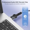 Cable USB a conector de audio AUX macho de 3.5mm,
