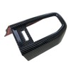 ruihe 2pc Carbon Fiber Color Centre Air Conditioning Dashboard Vent