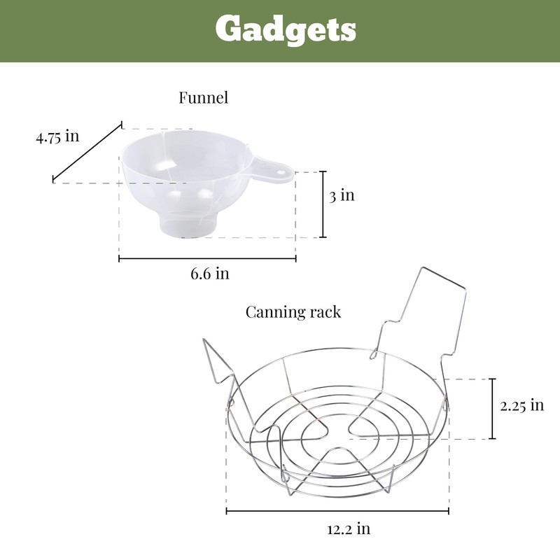 Granite Ware Enamel-on-steel 12-Piece Canner Kit, Includes 21.5 qt. Water