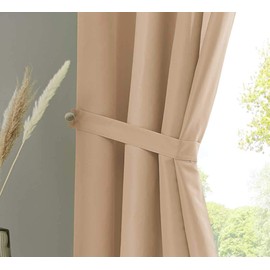Gardinenbox Berlin 20400N2 Curtains with Loops, Set of 2
