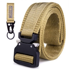 MOZETO Tactical Belts for Men 1.5" Nylon EDC CCW Gun Belt for Concealed Carry Holsters with Heavy Duty Quick Release Buckle