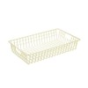 Box Sweden 40x7.5cm Wire Storage Basket Kitchen/Bath Organiser Container Gold