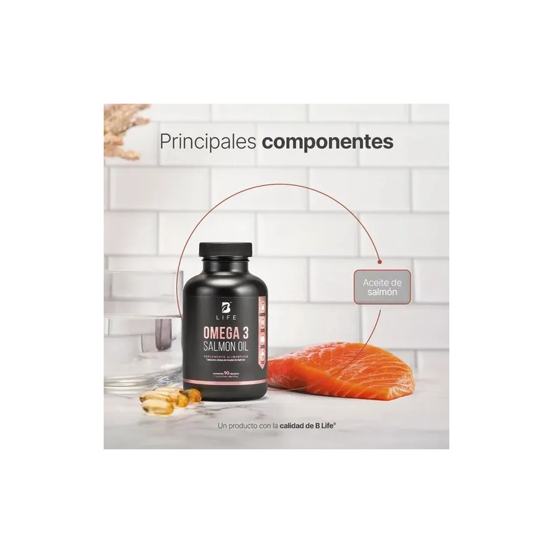 Omega 3 De Salmón 90 Cápsulas (epa - Dha). Salmon