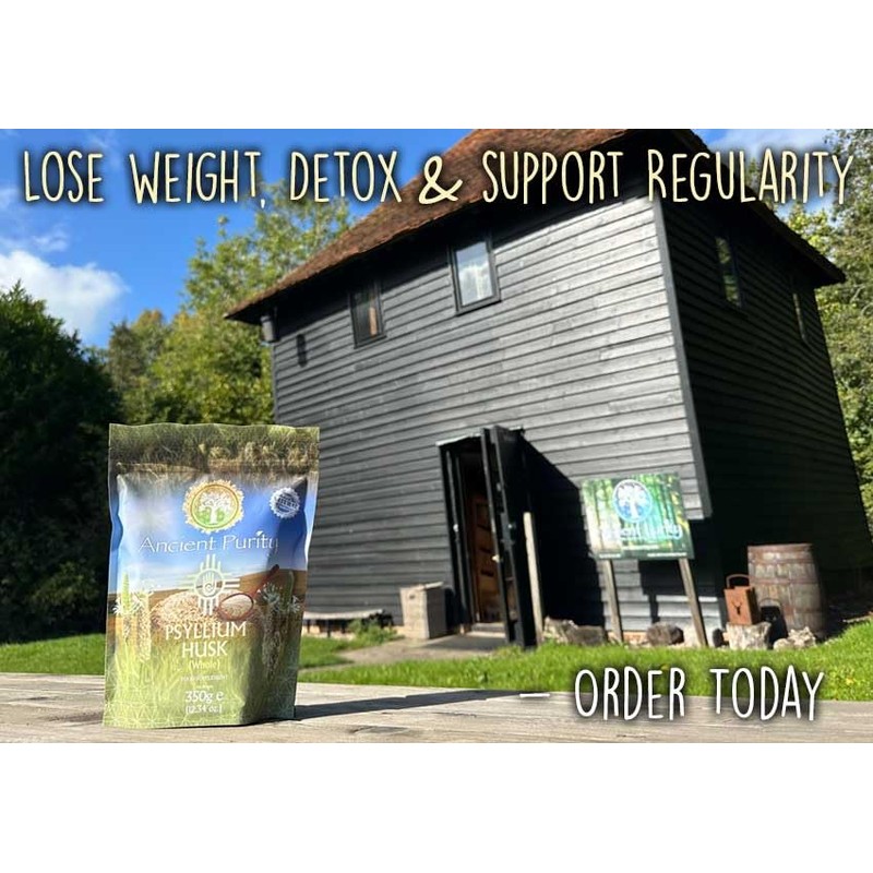 Ancient Purity Psyllium Husk Whole Powder 350g Ancient Purity