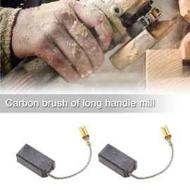 OTOTEC 2 Paar Kohlebürsten Motorkohlen Winkelschleifer Bürste mit Abschaltautomatik Kompatibel mit Flex GE5 GE5R GSE5R