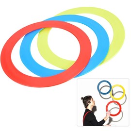 Alomejor Juggling Ring Set of 3 Throwing Rings Game Sports Toy for All Ages Playing Strength