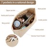Wisebom Bag Insert Organizer for Longchamp, Felt Purse Organizer with