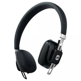 iHome iB81BC Over-Ear Bluetooth Wireless Headphones With Microphone - Black