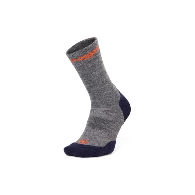 Moggans Merino Wool Crew Socks, 4-inch Above Ankle (UK, Alpha,