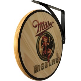 Miller High Life - 2 Sided Pub Sign