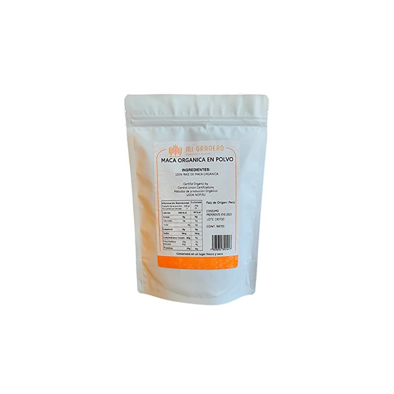 Maca Orgánica 500 gramos