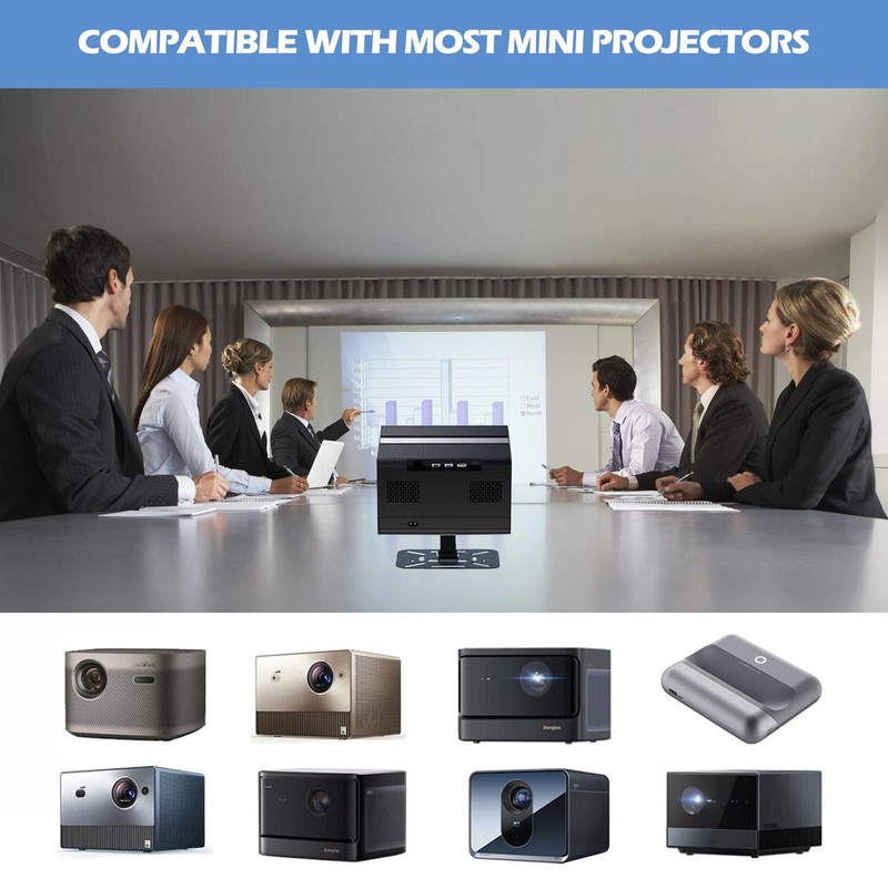 GBKDQQ Projector Mount, Projector Stand, Universal Multi-Angle with 1/4 Inch