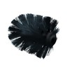 Blue Canyon Plastic Replacement Toilet Brush Head, Black