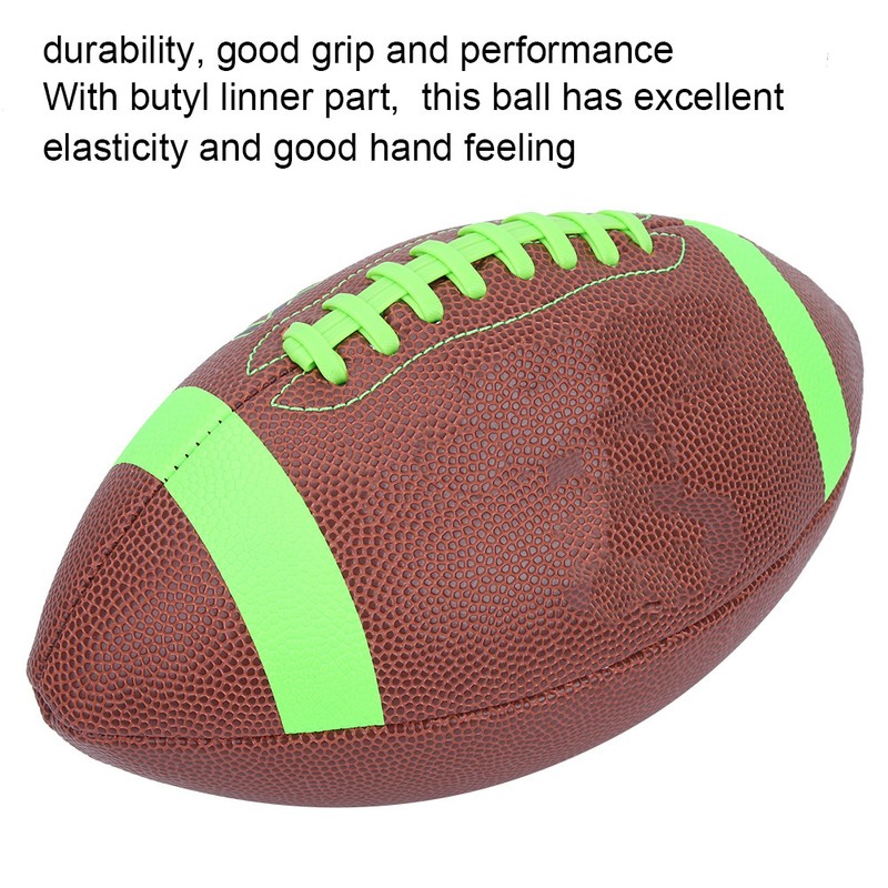 Rubber Size 6 Rugby American football Training Practicing Accessory for