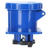 Waterproof Industrial Plug IP67 Compact Insulation 3 Cores Rubber Sealing