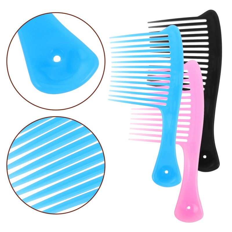 IWOWHERO Large Tooth Comb Detangle Comb for Women for Women