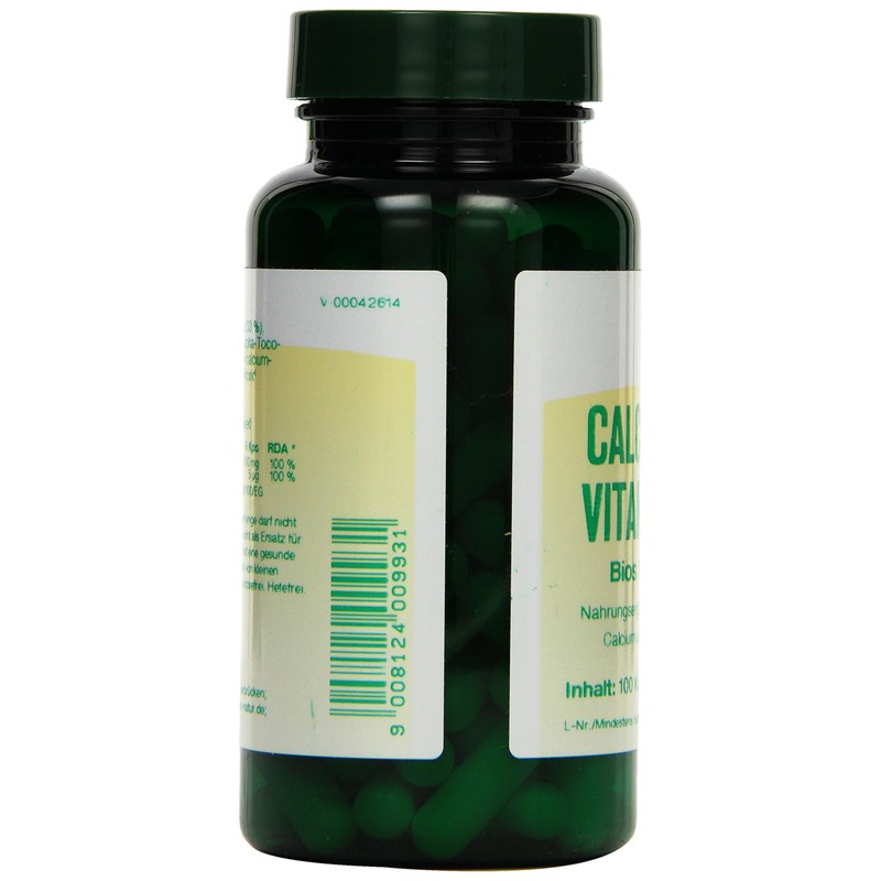 Bios Calcium und Vitamin D3, 100 Kapseln, 1er Pack (1