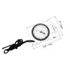 PATIKIL Orienteering Compass, Hiking Backpacking Compass with Declination Scale Map