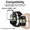 smaate Compatible with KEEPONFIT IDW21 1.85”, 3D Screen Protectors, 3