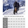 ROCKBROS Winter Cycling Pants Windproof Warm Bike Pants for Men