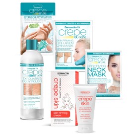 Dermactin-TS Crepe Be Gone Crepe Skin Body Soufle, Polish & Targeted Mask Kit - 5-PC Set