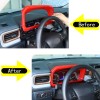 carpart2021 Red ABS Center Console Dashboard Trim Frame Cover For
