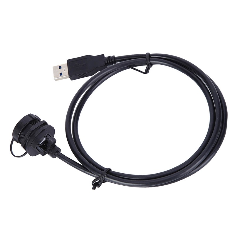 Waterproof USB Connector USB3.0 Female Male Meter Wire Plug Panel