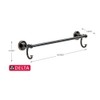 Delta Portman 18 in. Towel Bar with Hooks in Venetian