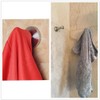 Linian Pack of 6 Stainless Steel Round Wall Hooks Towel