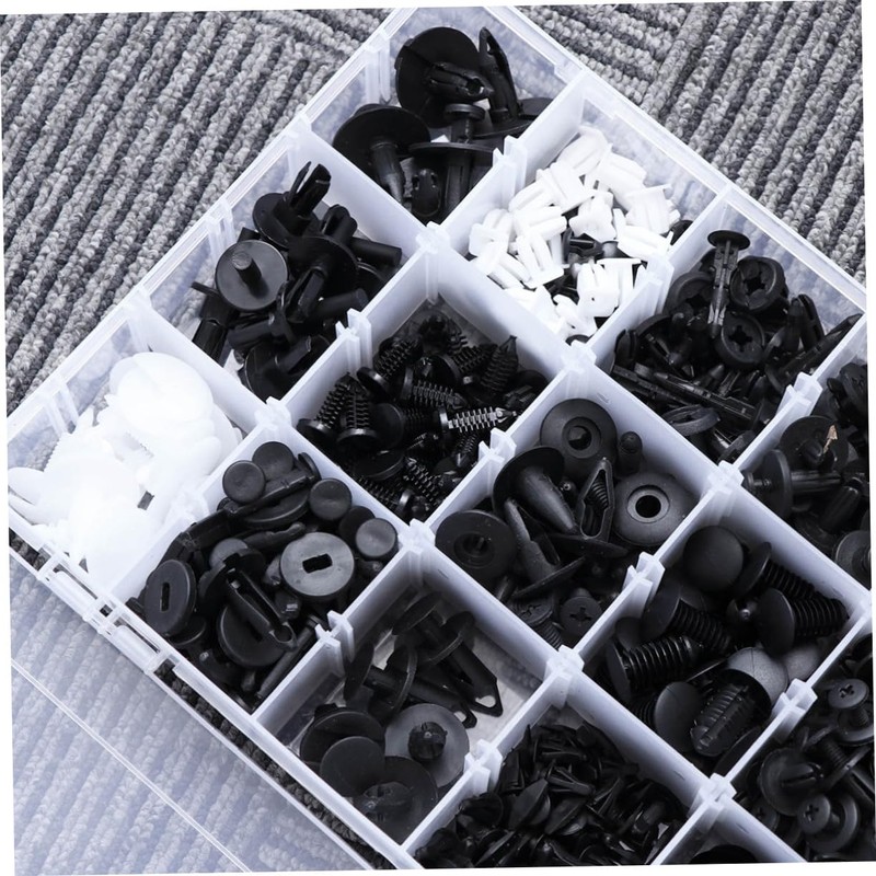Alipis 435PCS Automotive Push Pin Clips Heavy Duty Trim Fasteners