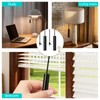 2 Pcs Bathroom Pull Cords, Black Zinc Alloy Light Pulls