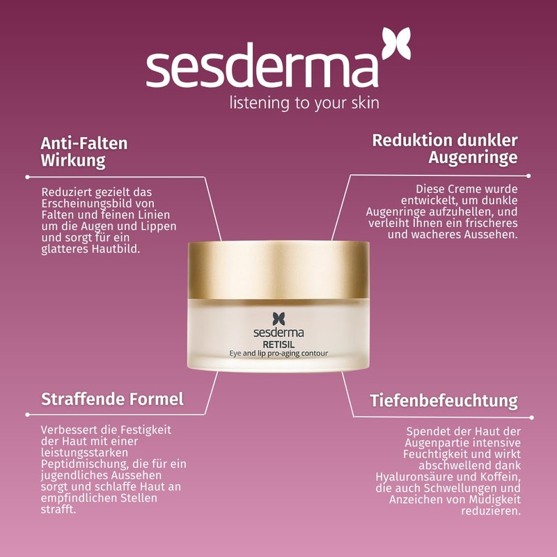 Sesderma Retisil Eye & Lip Pro-Aging Contour 30ml - Gezielte